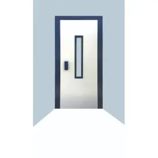 ALDAR Door, Semi Auto Door 80 cm DRST003-80