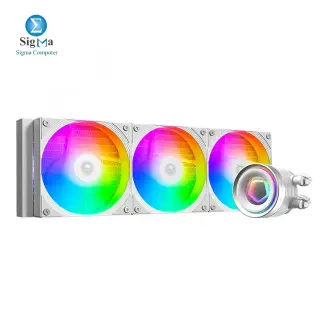 ID-COOLING FX360 INF Gen 7 Pump ARGB White Liquid CPU Cooler (AIO)