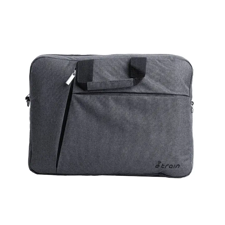E-train (BG11A) Laptop Messenger Shoulder Bag up to 15.6″, Gray