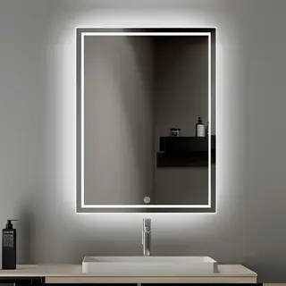 Nera LED Touch Mirror 80*60 cm Cool Light DS83