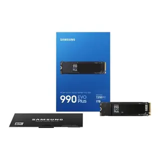 Samsung 990 EVO Plus 1TB NVMe M.2 2280 SSD PCIe 4.0 5.0 Gen4 Gen5 7150MB/s