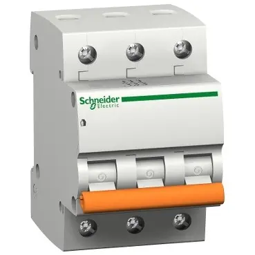 Schneider 11050 | Domae MCB, miniature circuit-breaker, 3P, 6A, C Curve, 6000A