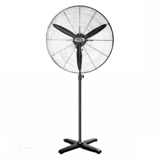 Smile Stand Fan - 30 Inch - Black