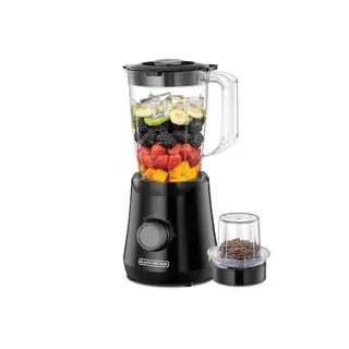 Black + Decker Countertop Blender 500 Watt Black - BX530-B5
