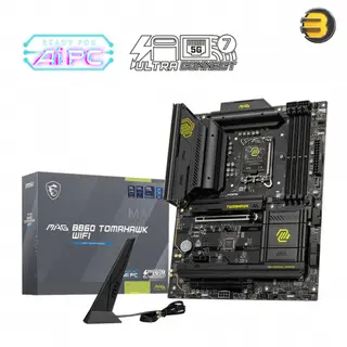 MSI MAG B860 TOMAHAWK WIFI - LGA 1851 DDR5 ATX Motherboard
