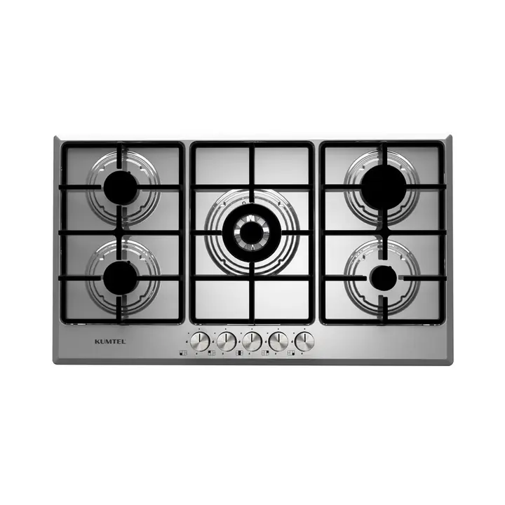 Kumtel Built-in Hob 5 Burner Stainless - M9-50BTF