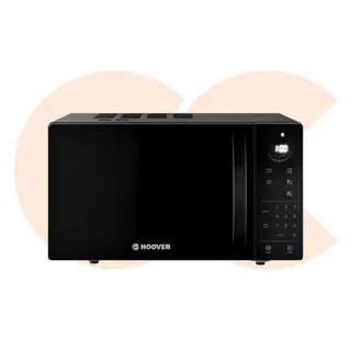 Best-Selling HOOVER Microwave 25 Litre , 900 Watt in Black Color Without Grill-HMW25STB-EGY | Available Now at EHAB Center Home Appliances