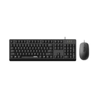 Keyboard Mouse Rapoo X130PRO Combo Black AR USB