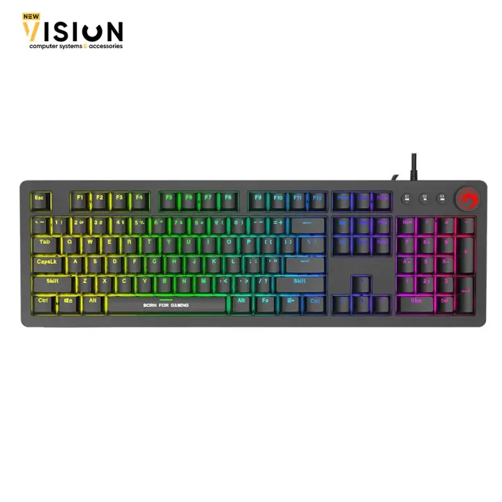 Marvo KG917 Mechanical Gaming Keyboard, Black