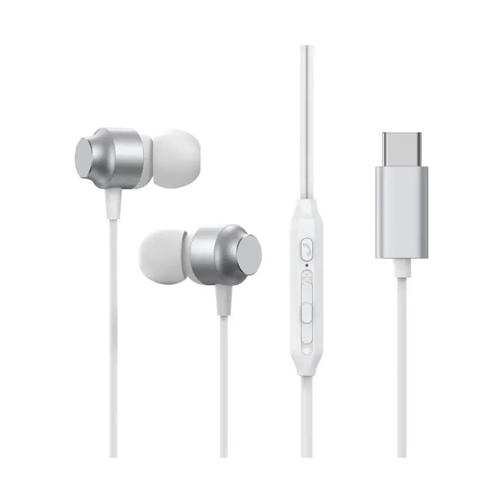 JOYROOM JR-EC06 Type-C In-Ear Metal Crafted Wired Earphones سماعة جوي روم سلكية نقية الصوت مصنوعة من المعدن