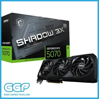 MSI GeForce RTX 5070 12G Shadow 3X OC 250W GDDR7 12GB 2542 MHz Graphics Card