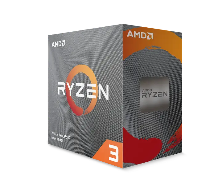AMD RYZEN 3 3100 4-Core 8-Thread up to 3.9GHz Desktop Processor