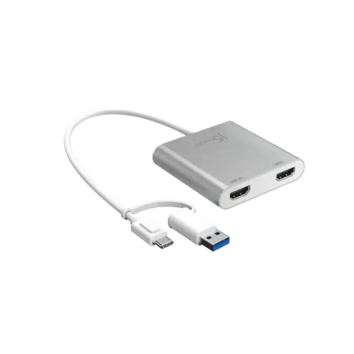 j5create Type-C To Dual HDMI Multi-Monitor Adapter JCA365