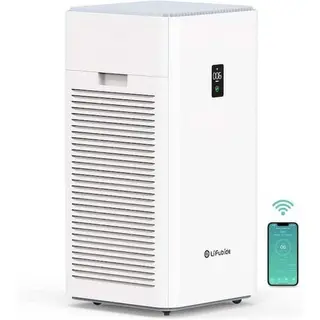 Lifubide Large Room Air Purifier, H13 True HEPA, 4555 Sq.Ft Coverage,24dB