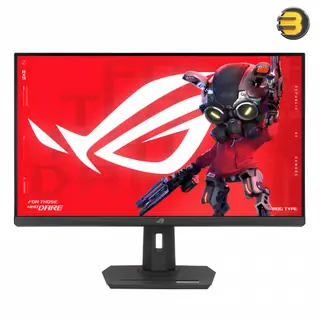 ASUS ROG Strix XG32UCG 32-inch Dual Mode Gaming Monitor, 4K UHD (3840x2160) @ 160Hz, FHD (1920x1080) @ 320Hz, Fast IPS, 0.3ms Response, ELMB Sync, USB Type-C (DP Alt Mode), HDMI 2.1, DisplayHDR 400, Aura Sync RGB, Ergonomic Stand, AI Gaming Features -