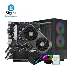 Fighter A61 Intel Core i5-12400F Tray - Aerocool Core plus ARGB CPU Cooler - ASUS INTEL PRIME B760M-K D4 - ZOTAC RTX 5050 TWIN EDGE 8G - ACER 2X8GB DDR4 3200MHz - PNY CS900 500GB 2.5" SATA - AeroCool B508A Flow Mid Tower+LUX 550W 80Plus Bronze PSU