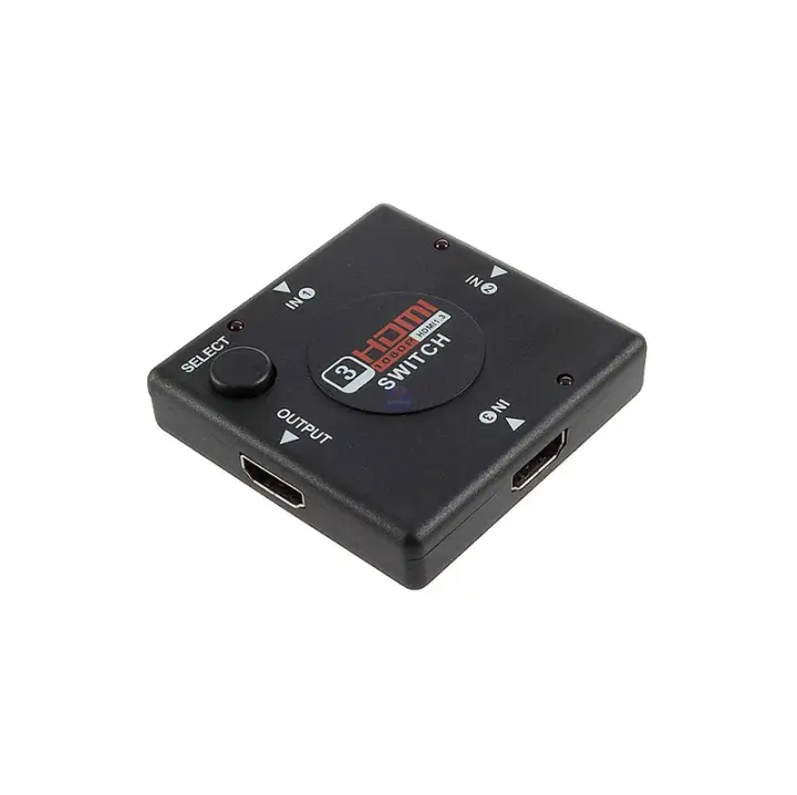 HDMI Switch 3 Port 3-in-1 with 1080p quality