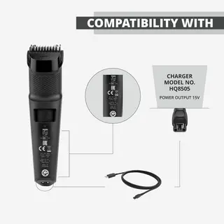 كابل شحن USB لماكينة حلاقة كهربائية