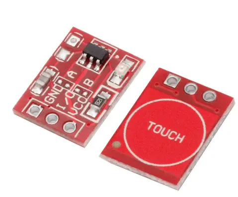 TTP223 Capacitive Touch Sensor Red