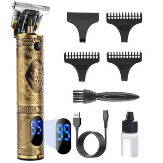 Professional Men's Hair Trimmer, Long Hair Trimmer, Beard Trimmer, Cordless,...
