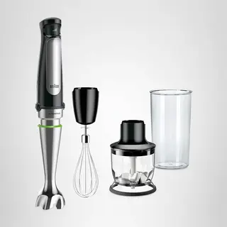 Braun MultiQuick 7 MQ7035X 500W Hand Blender Set 500ml Beaker/Whisk/Chopper
