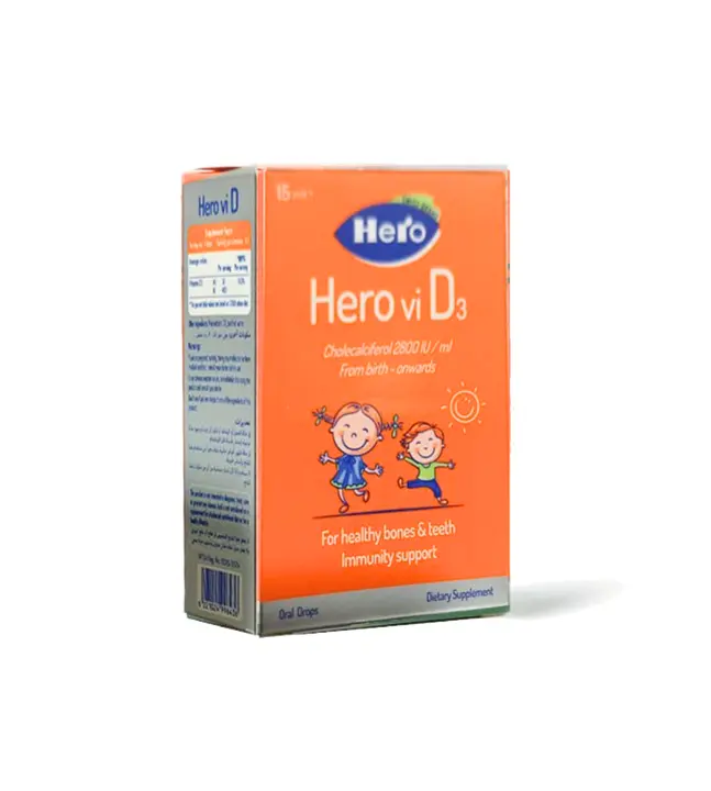 HERO (VITAMIN-D3) ORAL DROPS 15 ML