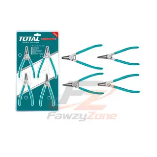 طقم بنس تيل 4 قطع 7 بوصة TOTAL