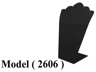 عوارض ذهب FـNO (مو 2606) (( عارض سلاسل اكريليك اسود 19*30 سم ( W=19,H=30 CM)