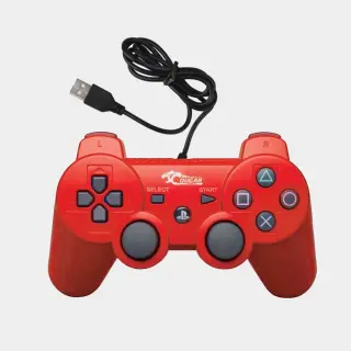 Cougar PS3 Dualshock Wired Controller For PS3, (Red)