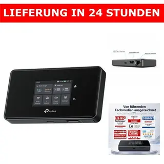 TP-Link M8550 5G Mobiler WLAN Router Wi-Fi 6E Tri-Band 3,4 Gbit/s 4680 mAh