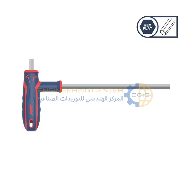 مفتاح الن مقبض مسدس 10 مم حرف T طويل موديل APT AH521510-10