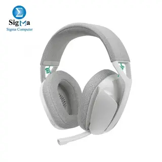 LOGITECH G321 LIGHTSPEED Wireless Bluetooth Gaming Headset - White - 981-001569