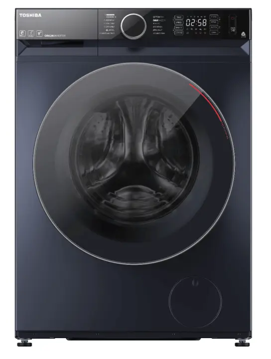 Toshiba T15 Series Inverter Front Load Washing Machine , 10.5 kg , Morandi Grey - TWD-BM115GF4EGMK