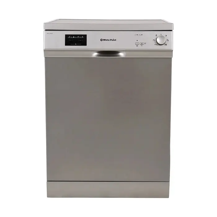 White Point Freestanding Dishwasher, 13 Persons, 6 Programs, Silver- WPD136HDS