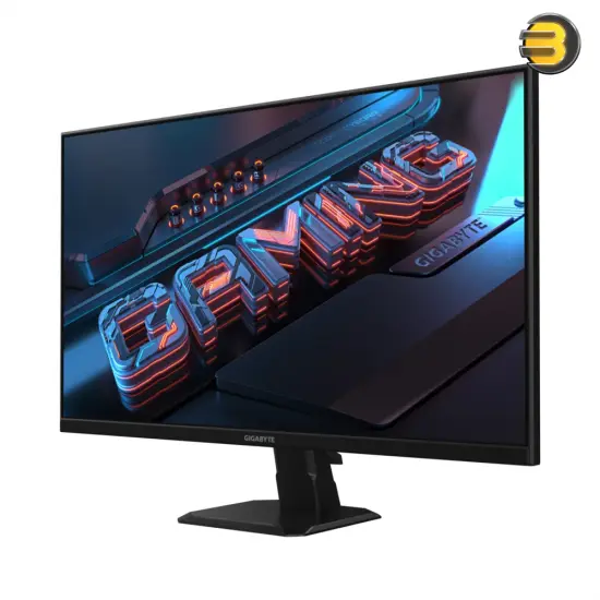 Gigabyte GS27FA Gaming Monitor 27 Inch Full HD (1920x1080) SS IPS Panel, 180Hz Native Refresh Rate (OC to 190Hz), 1ms MPRT Response Time, 105% sRGB, HDR Ready, HDMI 2.0 x2, DisplayPort 1.4, VESA 100x100, Gaming Features: Aim Stabilizer, Black Equalizer,