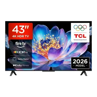 TCL 43V6D-UK 43" 4K Smart Fire TV HDR10+ Dolby Atmos Google Assistant Wi-Fi 2026