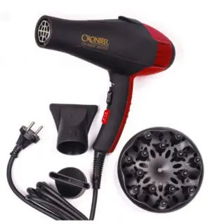 استشوار كرونير 2500 وات، أسود، cr-6600
