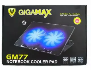 COOLER GIGAMAX GM77 CPU Cooler, Dual Fan High-Performance Processor Cooling System