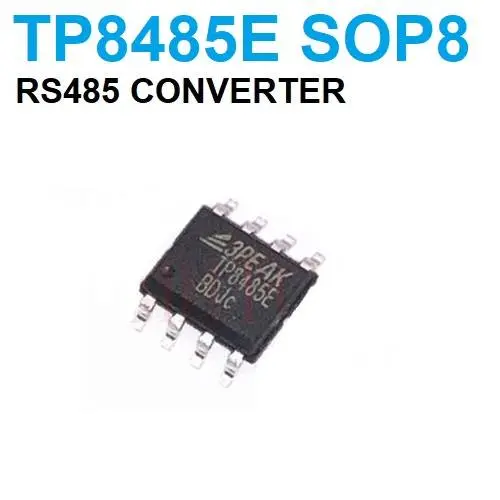 TP8485E 3.3-5V Low Power Half-Duplex RS-485 Transceiver with 300 bps to 250 kbps