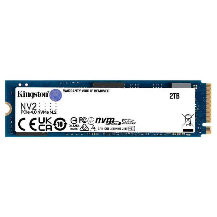 هارد درايف M.2 SSD كينجستون 2 تيرابايت NV2 NVMe PCIe