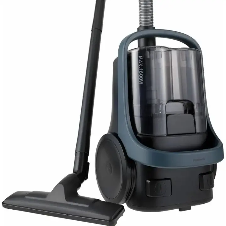Panasonic Bagless Canister Vacuum Cleaner, 1600 Watt, Blue Black - MC-CL601 ( International Warranty )