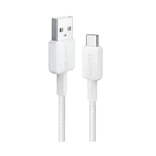 Anker 322 Usb-A To Usb-C Cable 3Ft 0.9M White (A81H5H21)