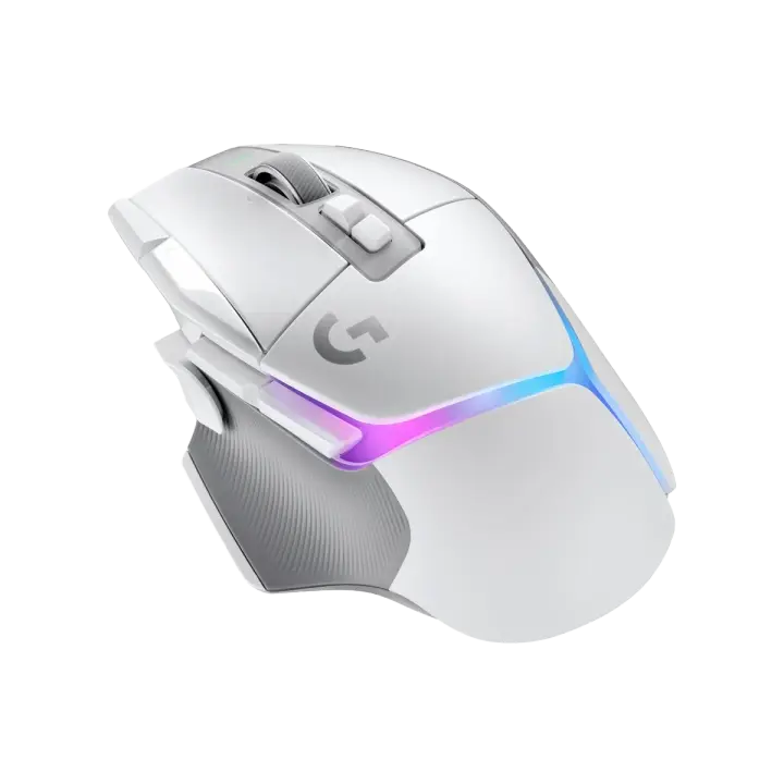 LOGITECH G502 X Corded Gaming Mouse, WHITE, USB, EWR2