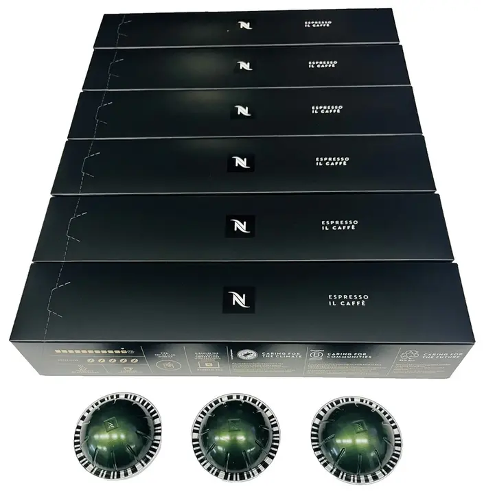 Nespresso Capsules Vertuo Il Caffe Espresso, 60-count, 1.35 oz. EXP: 1/31/27