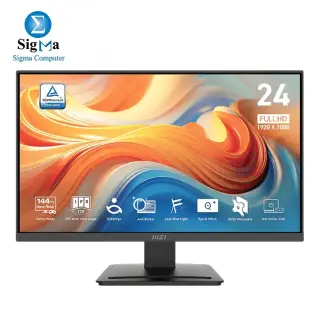 MSI PRO MP243L E14 24 inch, FHD, IPS,144Hz, Free-Synch, 1ms, Black