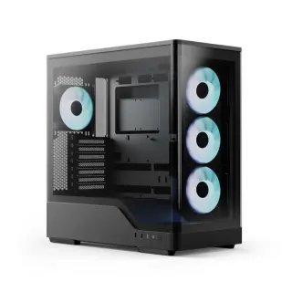 Aerocool P500A BLACK Mid Tower Case