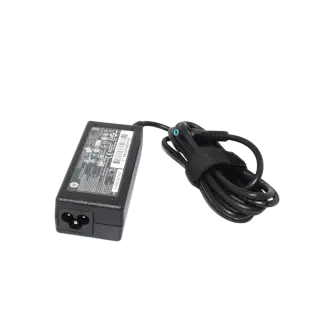 شاحن HP أصلي 65 واط, 19.5V 3.33A, دبوس أزرق, رقم القطعة 853605‑001