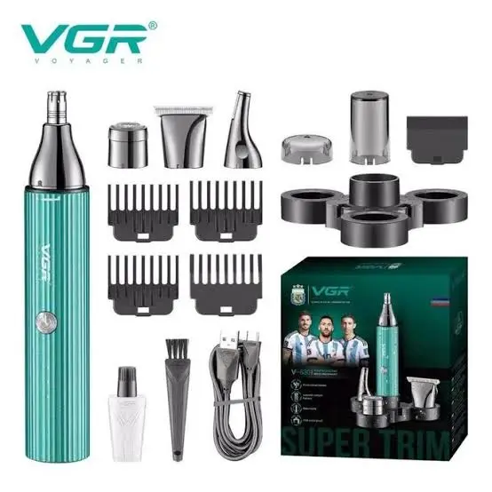 مجموعة العناية الاحترافية المتكاملة 4 في 1 للرجال فى جى ارVGR V-630