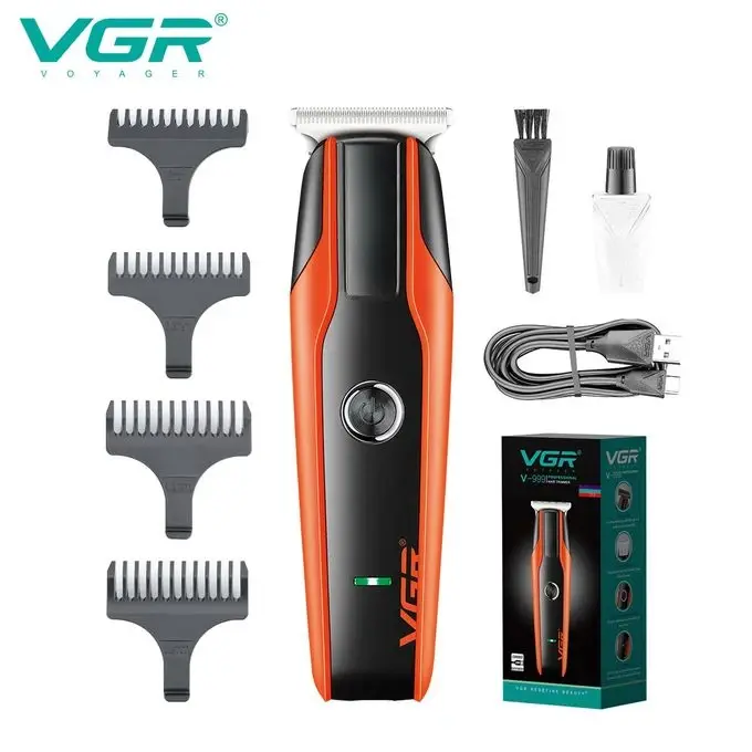 VGR ماكينة حلاقه الشعر الاحترافية القابلة لإعادة الشحن V-999