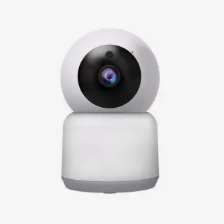 Smart Home Security Camera red